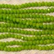 Намистини Ронделли 4,0 мм Однотонні, 64 травяного кольору