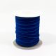 Стрічка оксамитова 1,0 см, колір синій