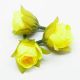 Бутон троянди з тканини SK 2,0 см, жовтий 50 шт