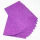 Фоамиран с глиттером 20х30 см, однотонный, цвет фиолетовый