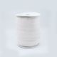 Стрічка оксамитова — велюр з люрексом 2,5 см, колір молочний