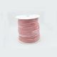 Стрічка оксамитова — велюр 2,5 см, колір пастельний рожевий