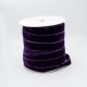 Лента Бархатная — велюр 1,5 см, цвет фиолетовый
