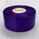 Лента атласная однотонная 4,0 см, цвет фиолетовый
