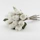 Букет троянд, декоративних С30301 28 см, білих