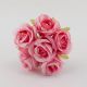Букет троянд С30296 48 шт. 3,5 см рожеві