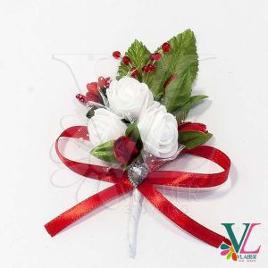Бутоньєрка 003 R3F червоного кольору