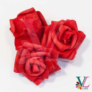 Бутон розы из латекса 008 VLABER, 5,0 см, цвет красный