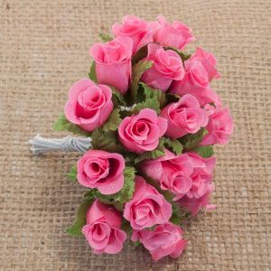 Букет троянд 20, 2,0 см, колір рожевий