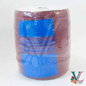 Мереживо “квіточка” 9,0 м. колір темно-червоний