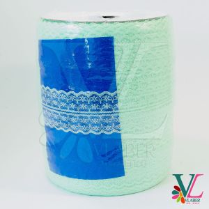 Мереживо “квіточка” 9,0 м. колір весняний зелений