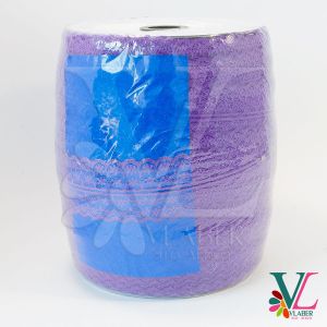 Кружево “цветочек” 9,0 м. цвет фиолетовый