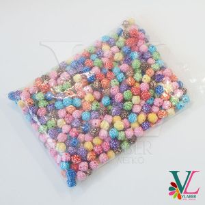 Бусины “розочка 13 мм, 050”, цвет микс