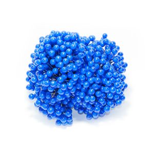 Калина лаковая 0,8 см, цвет синий