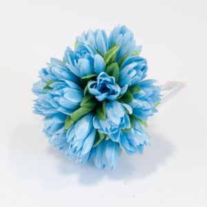 Букет тюльпанів 1,0 см, колір світло-блакитний