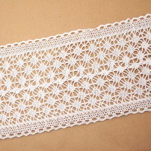 Кружево льняное D30187 белое, 11,0 см. 13,7м.