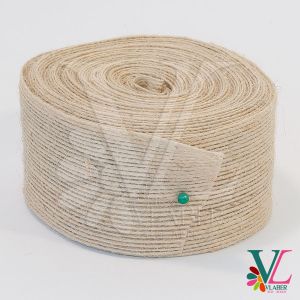 Лента из мешковины 4,0 см, цвет кремовый