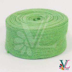 Лента из мешковины 4,0 см, цвет мятный