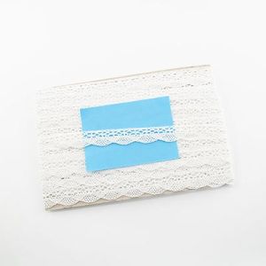 Кружево вязаное А017 белое, 2,0 см. 13,7м.