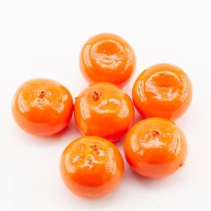 Мандарины декоративные маленькие 3,0 см 100 шт.