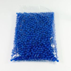 Намистини "бите скло", 10 мм 500 г. сині