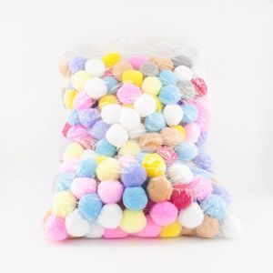 Помпони пастельний мікс, 4,0 см 250 шт