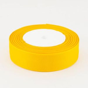 Стрічка репсова 2,5 см, колір апельсиновий