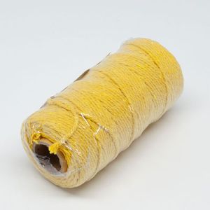 Шнур 2 мм. 100 м. жовтий