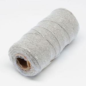 Шнур 2 мм. 100 м. сірий