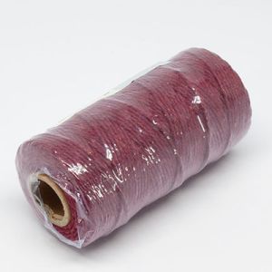 Шнур 2 мм. 100 м. бордовий