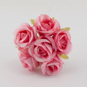 Букет из роз С30296 48 шт. 3,5 см розовые