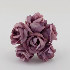 Букет из роз С30296 48 шт. 3,5 см сиреневый