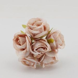 Букет из роз С30296 48 шт. 3,5 см пудра